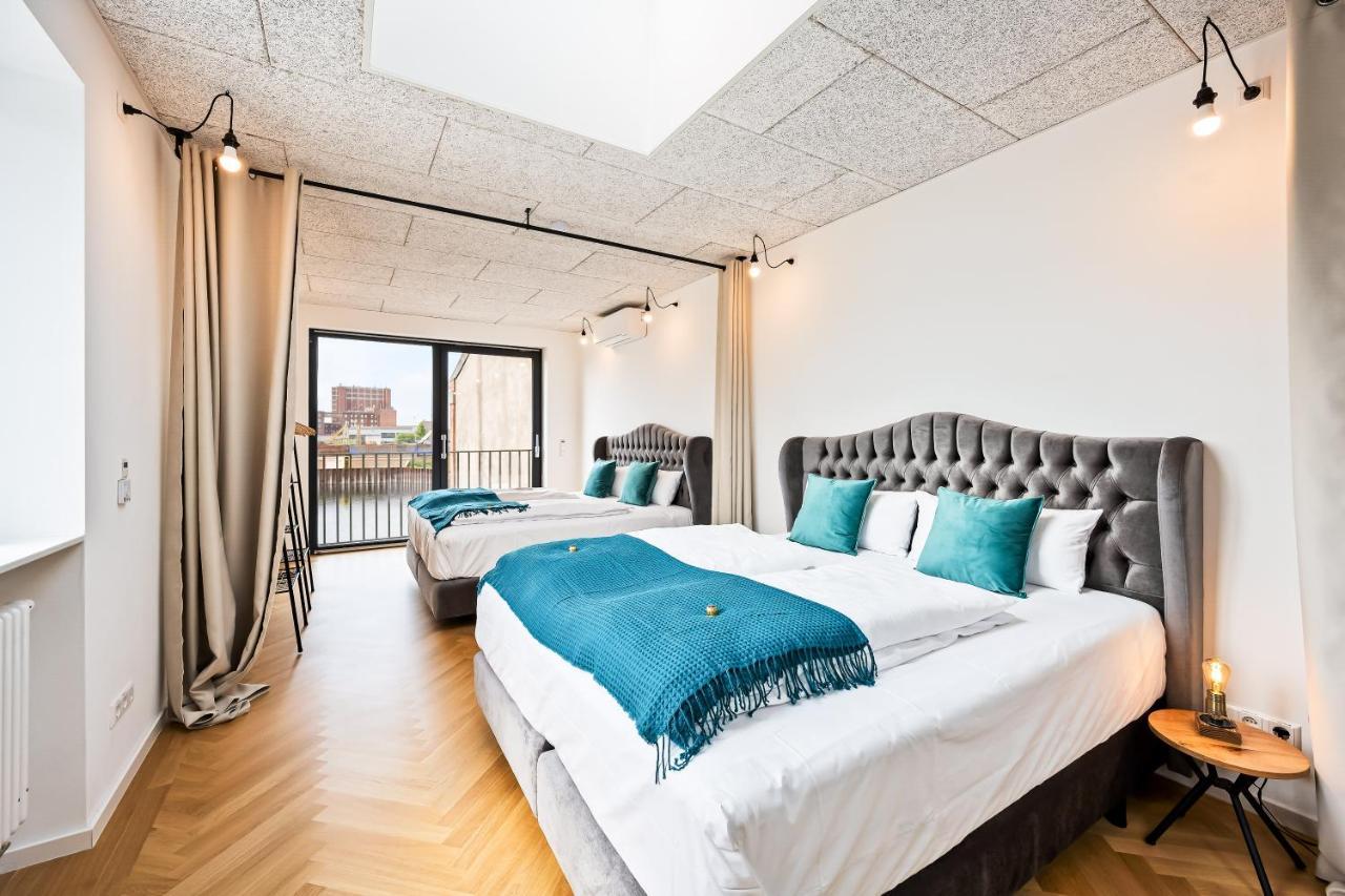 דירות מאנהיים Lit Living - Luxus Loft - Box Spring - Air Con - Bbq - Panorama מראה חיצוני תמונה